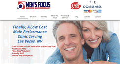Desktop Screenshot of mensfocuslasvegas.com